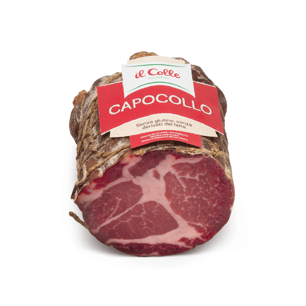 Capocollo dimezzato Valtidone Salumi