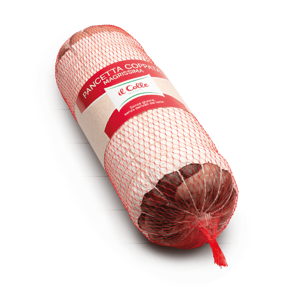 Pancetta coppata magrissima intera Valtidone Salumi