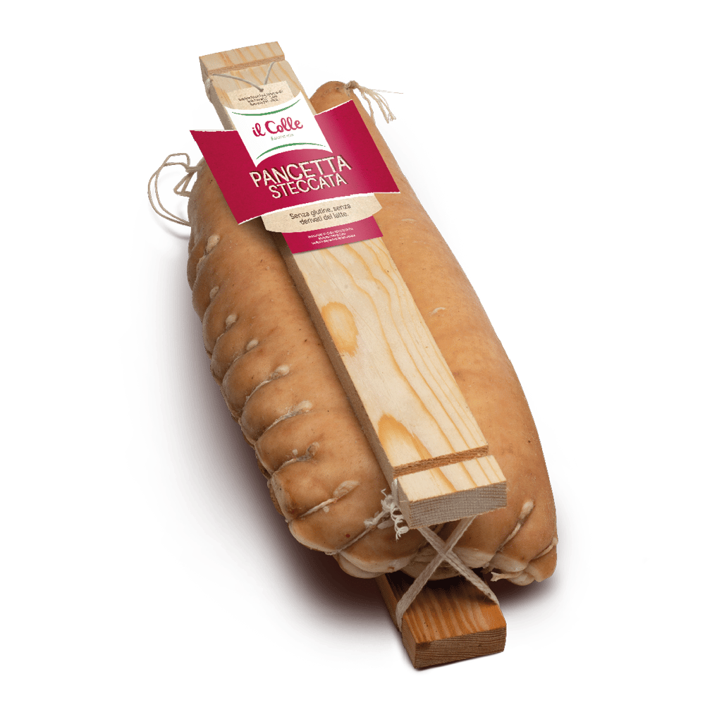 Pancetta steccata intera Valtidone Salumi